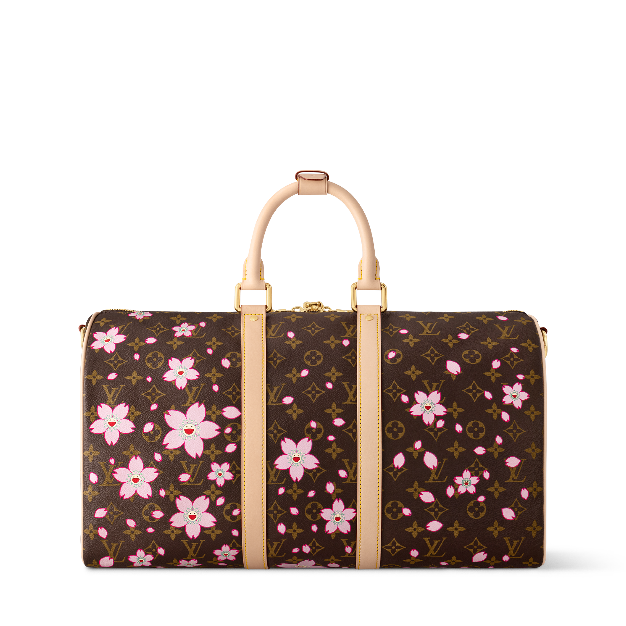 LV x TM Bolsa Keepall Bandoulière 45 Outros Canvas Monogram